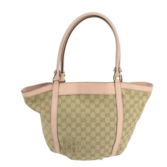 GUCCI GG Canvas Tote Bag Beige - Picture 3 of 15